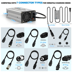 54.6V 2A Charger for 48V Lithium-ion Battery